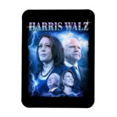 Harris Walz Retro jaren 90 stijl Magneet (Verticaal)
