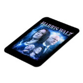 Harris Walz Retro jaren 90 stijl Magneet (Linkerzijde)