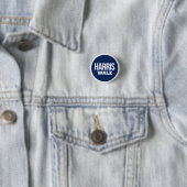Harris Walz Ronde Button 3,2 Cm (In situ)