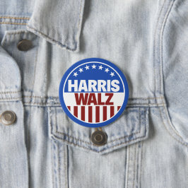 Harris Walz Ronde Button 7,6 Cm