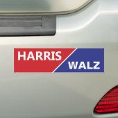 Harris / Walz RWB1 Bumpersticker (Op auto)