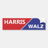 Harris / Walz RWB1 Bumpersticker (Voorkant)