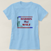 HARRIS WALZ Stem Verkiezingen T-shirt (Design voorkant)