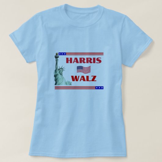 HARRIS WALZ Stem Verkiezingen T-shirt (Design voorkant)