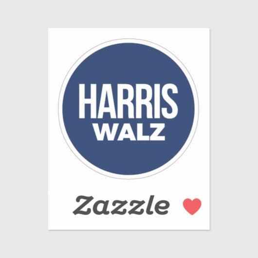 Harris Walz Sticker (Vel)