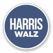 Harris Walz Sticker (Voorkant)
