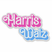 Harris Walz Sticker (Voorkant)