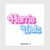 Harris Walz Sticker (Vel)
