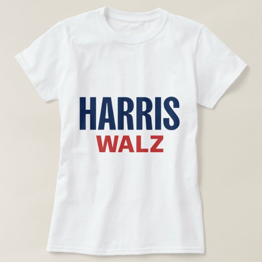 Harris Walz T-shirt (Design voorkant)