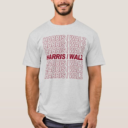 Harris / Walz T-shirt (Voorkant)