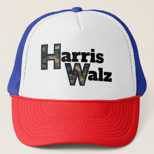 Harris Walz Trucker Hat Trucker Pet