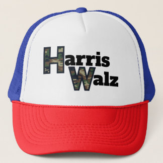 Harris Walz Trucker Hat Trucker Pet