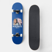 Harris Walz Verkiezing Persoonlijk Skateboard (Voorkant)