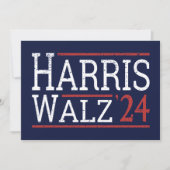 Harris Walz Verkiezingen 2024 I (Voorkant)