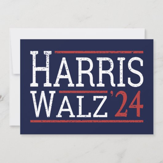 Harris Walz Verkiezingen 2024 I (Voorkant)