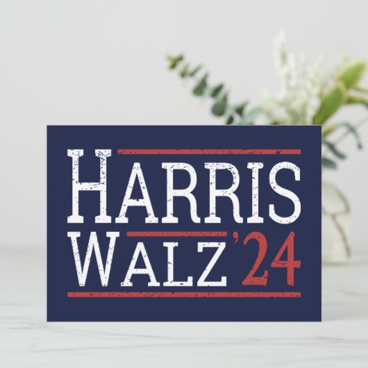 Harris Walz Verkiezingen 2024 I (Staand voorkant)