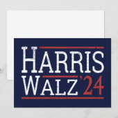 Harris Walz Verkiezingen 2024 I (Voorkant / Achterkant)