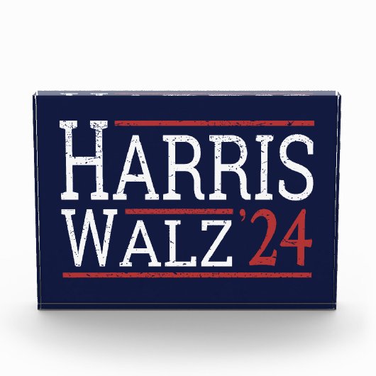 Harris Walz Verkiezingen 2024 I Fotoblokken (Voorkant)