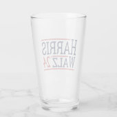 Harris Walz Verkiezingen 2024 I Glas (Achterkant)