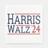 Harris Walz Verkiezingen 2024 I Servet (Voorkant)