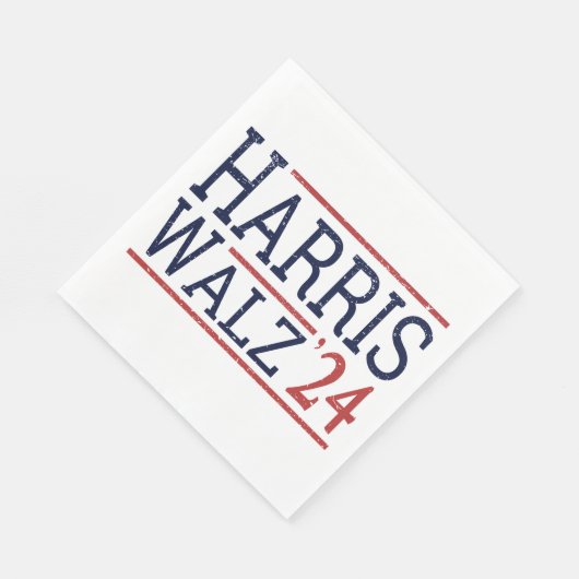 Harris Walz Verkiezingen 2024 I Servet (Hoek)