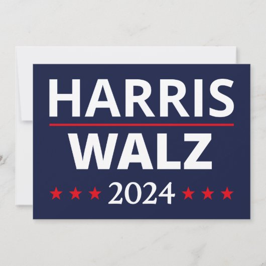 Harris Walz Verkiezingen 2024 III (Voorkant)