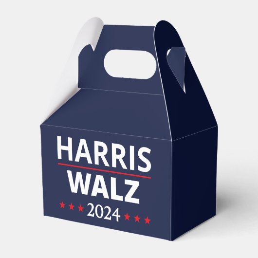 Harris Walz Verkiezingen 2024 III Bedankdoosjes (Achterkant)