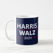 Harris Walz Verkiezingen 2024 III Koffiemok (Links)