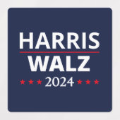 Harris Walz Verkiezingen 2024 III Labels (Design 2)