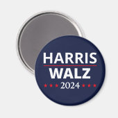 Harris Walz Verkiezingen 2024 III Magneet (Voorkant / Achterkant)