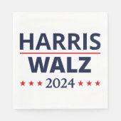 Harris Walz Verkiezingen 2024 III Servet (Voorkant)
