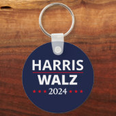 Harris Walz Verkiezingen 2024 III Sleutelhanger (Voorkant)