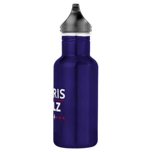 Harris Walz Verkiezingen 2024 III Waterfles (Rechts)