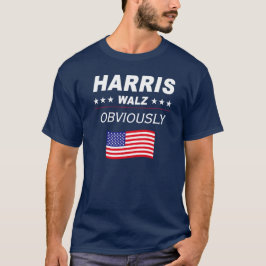 Harris Walz Verkiezingen 2024 T-shirt
