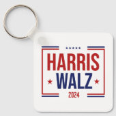 Harris Walz verkiezingscampagne Sleutelhanger (Voorkant)