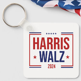 Harris Walz verkiezingscampagne Sleutelhanger