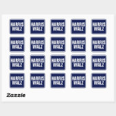 Harris-Walz Vierkante Sticker (Vel)