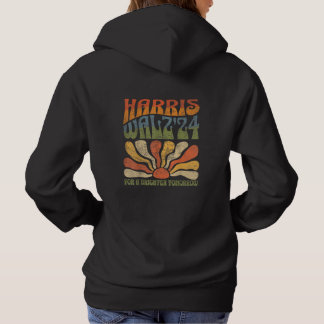 Harris Walz voor A Brighter Tomorrow Kamala Harris Hoodie