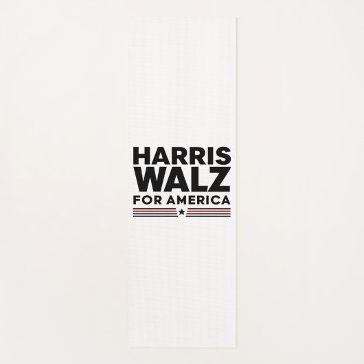 Harris Walz voor Amerika Yogamat (Voorkant)