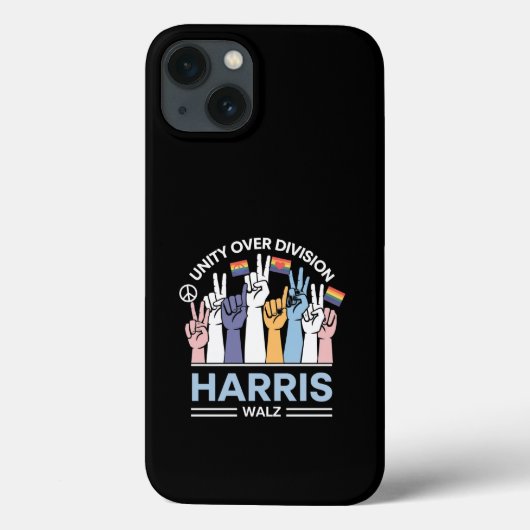 Harris Walz Wals 2024 Eénheid Boven Verdeeldheid Case-Mate iPhone Case (Achterkant)