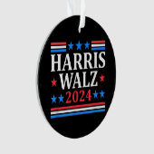 Harris Walz Waltz 2024 Ornament (voorkant)