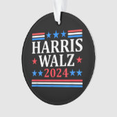 Harris Walz Waltz 2024 Ornament (voorkant)