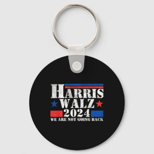 Harris Walz Waltz 2024 We gaan niet terug tank Sleutelhanger