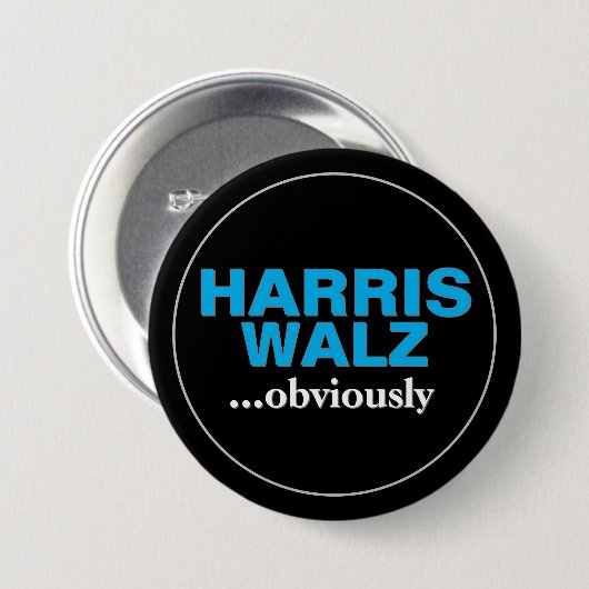 HARRIS WALZ Yard Campaign Ronde Button 7,6 Cm (Voorkant /achterkant)