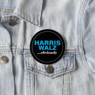 HARRIS WALZ Yard Campaign Ronde Button 7,6 Cm