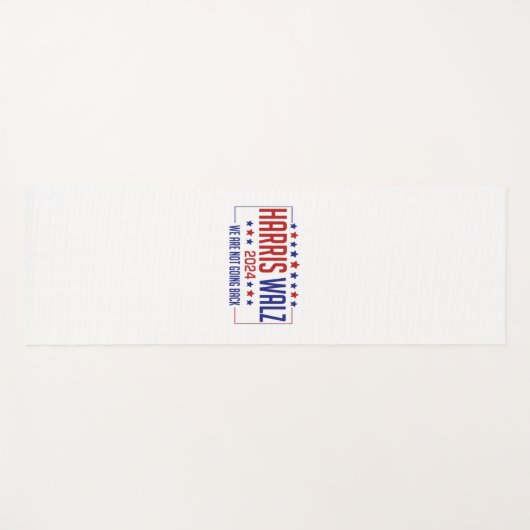 Harris Walz Yogamat (Voorkant (horizontaal))