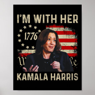 Harris we zijn de mensen die ik ben met haar Ameri Poster