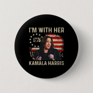 Harris we zijn de mensen die ik ben met haar Ameri Ronde Button 5,7 Cm