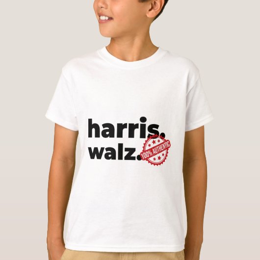 Harris. Wheimer. - 100% authentiek T-shirt (Voorkant)