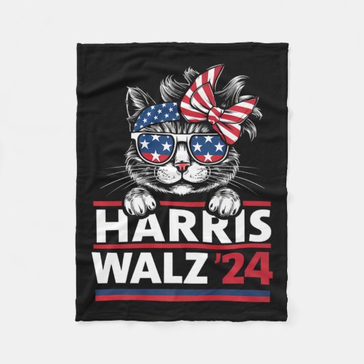 Harris Wheimer 2024 Kamala Harris 47 President Kam Fleece Deken (Voorkant)